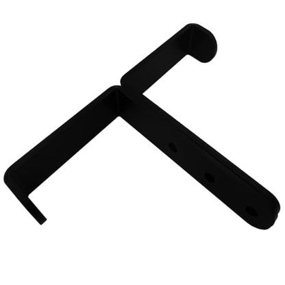 4 Pcs Black Heavy Duty Metal j Hooks for Hanging 280 lbs (4 Count)