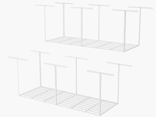 3x8 Garage Storage Overhead Rack Organization (2 Count)