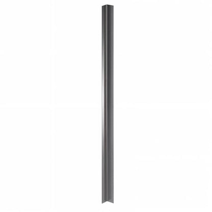 Pack of 5 2 in. x 2 in. x 48 in. Stainless Steel Outside Corner Guard