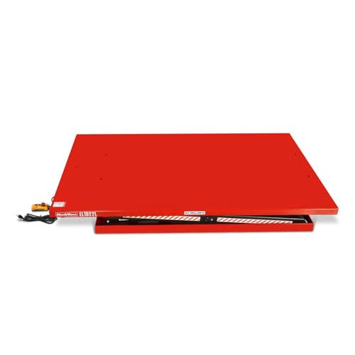2200 lbs Capacity Stationary Powered Hydraulic Double Scissor Lift Table