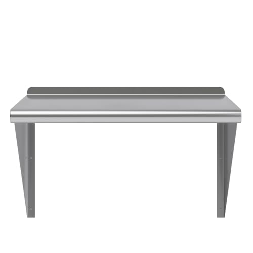 24 in. x 24 in. Stainless Steel Wall Mount Shelf