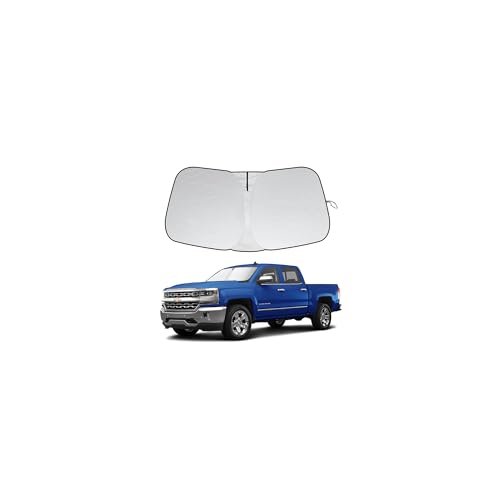 Foldable Front Windshield Sunshade fit for Chevrolet Silverado 2014