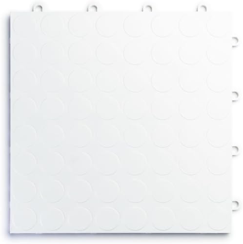 SnapLock RaceDeck CircleTrac 12"x12" Interlocking Garage Tiles (24 Count)