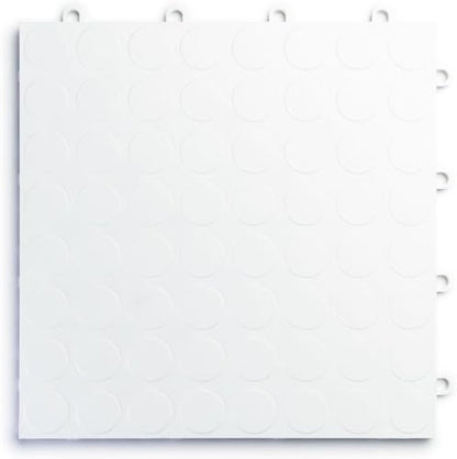 SnapLock RaceDeck CircleTrac 12"x12" Interlocking Garage Tiles (12 Count)