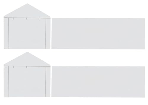 10 * 20 FT Carport Replacement Sidewall kit Panel Set of 4 (4 Count)