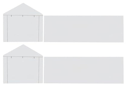 10 * 20 FT Carport Replacement Sidewall kit Panel Set of 4 (4 Count)