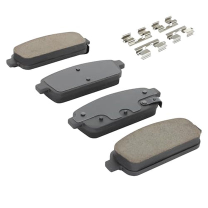 Rear Semi Metallic Brake Pads