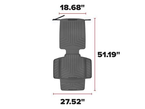 Child Car Seat Protector with Back Tan