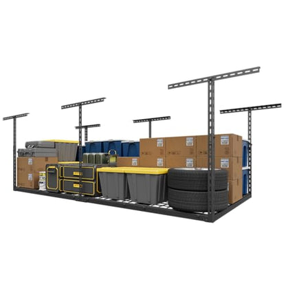 4X8FT Overhead Garage Storage Rack 750LBS Capacity