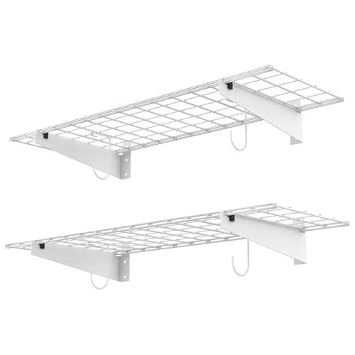 2 Pack Garage Wall Shelves