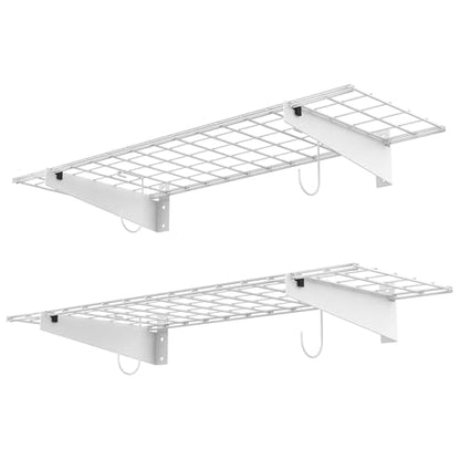 2 Pack Garage Wall Shelves