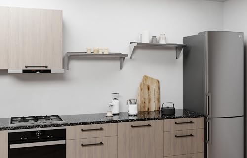 10 in. x 30 in. Stainless Steel Wall Mount Shelf