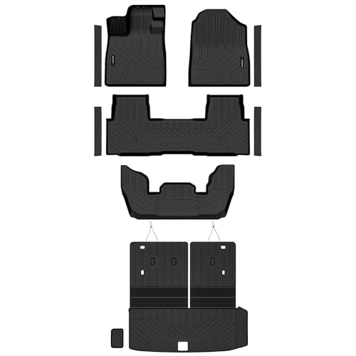 Floor Mats Cargo Mat with Backrest Mat for 2026 (4 Count)