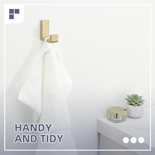 Brushed Gold Towel Hook
