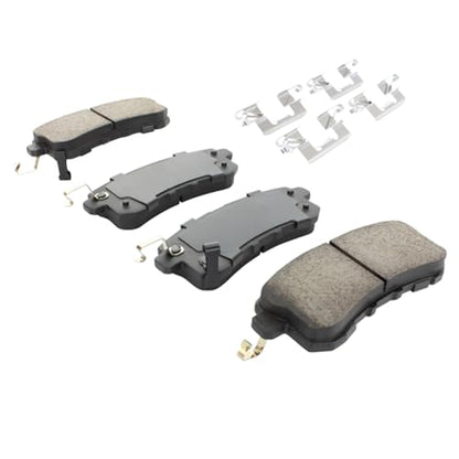 Rear Semi Metallic Brake Pads