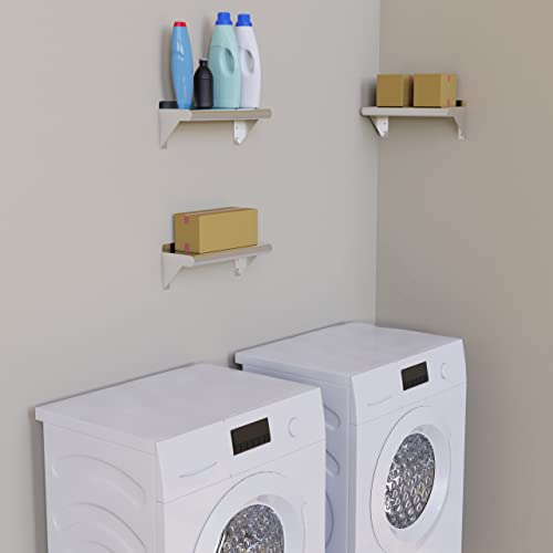 6" X 16" Stainless Steel Wall Shelf