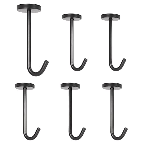 Coat Hooks Wall Mount Hooks for Hanging Hat Hurse Robe (6 Count)