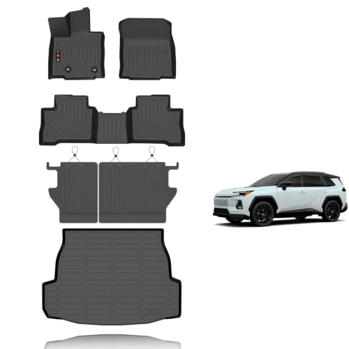 Floor Mats with Seatback Mats for Toyota Rav4 Hybrid 2026