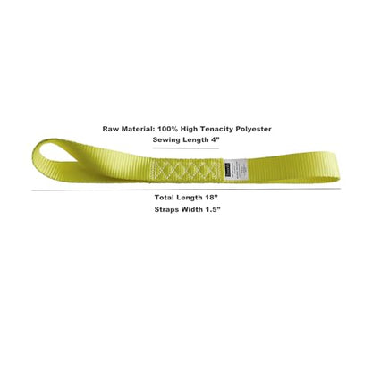 Soft Loop Tie Down Straps (4 Count)