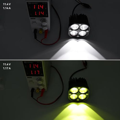 Motorcycle Driving Lights White LED Pods Lights 3’’ 40W LED Spotlights