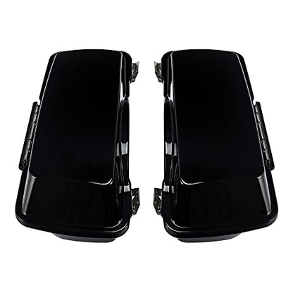 Hard Saddlebags Black Latches Fit for Harley Touring 94 (2 Count)