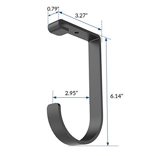 4 Pack Add On Storage Flat Hooks (4 Count)
