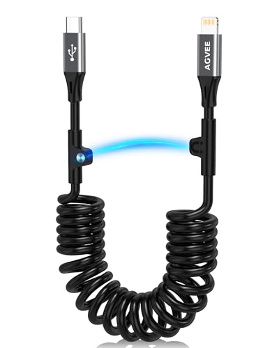 2 Pack 5ft Coiled USB (2 Count)