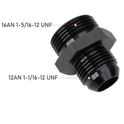 12AN Male Flare to 16AN ORB O