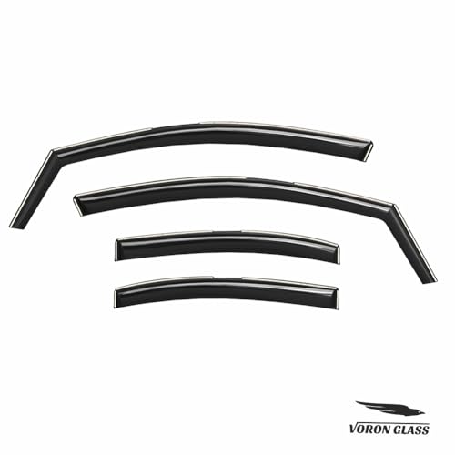 in Channel Extra Durable Rain Guards for Subaru WRX 2022 (4 Count)