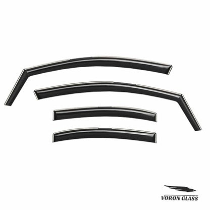 in Channel Extra Durable Rain Guards for Subaru WRX 2022 (4 Count)