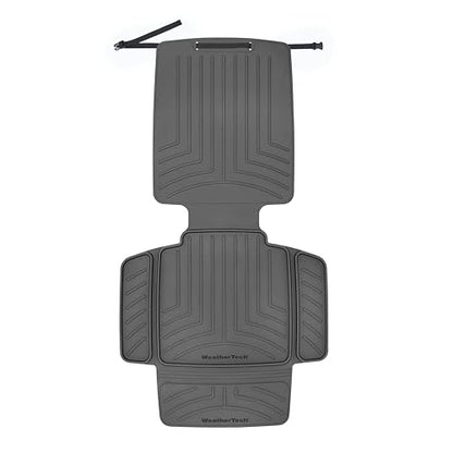 Child Car Seat Protector with Back Black
