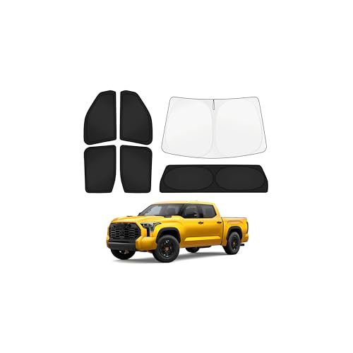 Car Window Shades for Toyota Tundra 2022 (6 Count)