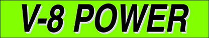 Ez line Vinyl Windshield Stickers 3 Dozen 15 Inch Chartreuse Slogan Dealership Pro Pack for Car Lots (36 Count)