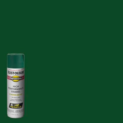 Professional High Performance Gloss Hunter Green Spray Paint (15 Ounce)