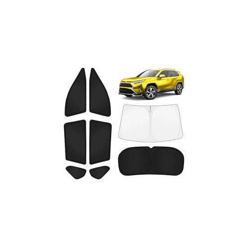 Car Window Shades for Toyota RAV4 2019 (8 Count)