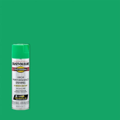 Professional High Performance Gloss Safety Green Spray Paint (15 Ounce)