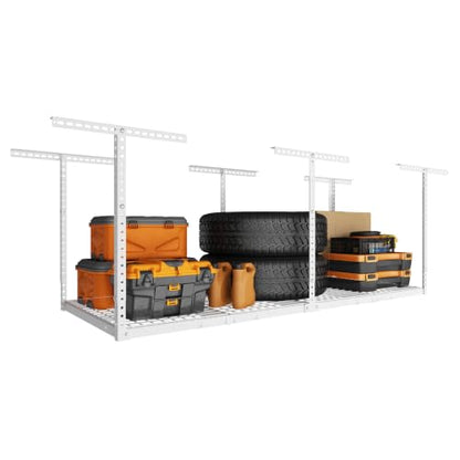 3x8ft Overhead Ceiling Garage Storage Rack