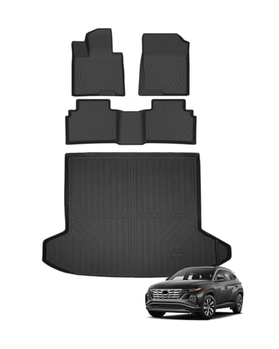 Floor Mats and Cargo Liner Fit for Hyundai Tucson 2022 2023 2024 2025 2026