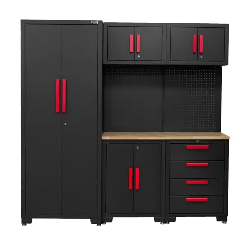 6 Pcs Garage Storage Cabinet System (6 Count)