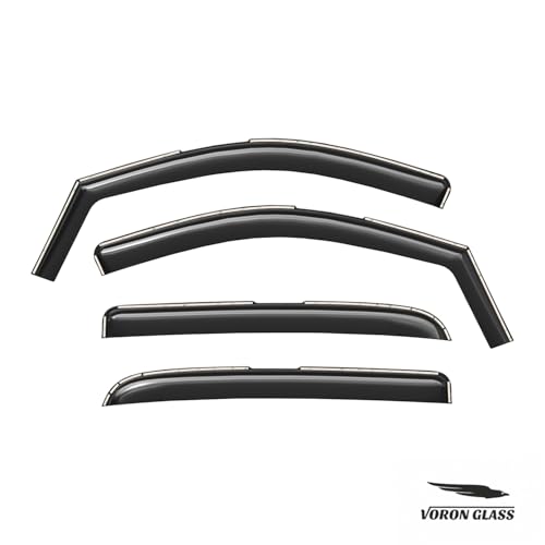 in Channel Extra Durable Rain Guards for Dodge RAM 2002