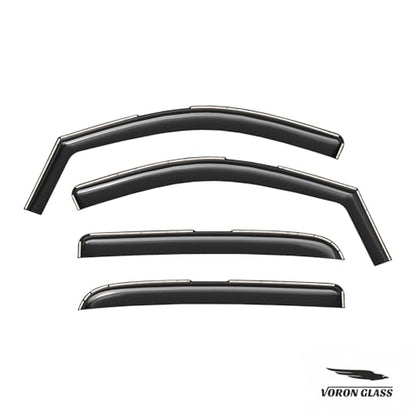 in Channel Extra Durable Rain Guards for Dodge RAM 2002