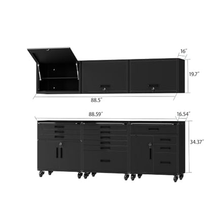 Garage Storage Cabinet System (6 Count)