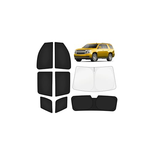 Car Window Shades for Chevy Tahoe 2015 (8 Count)