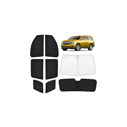 Car Window Shades for Chevy Tahoe 2015 (8 Count)
