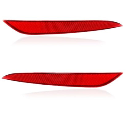 Tail Rear Bumper Reflector Red Compatible with Model Y 2000 (2 Count)