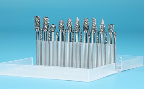 20 Pcs Carbide Burr Bits 1 (20 Count)