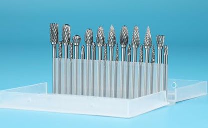 20 Pcs Carbide Burr Bits 1 (20 Count)