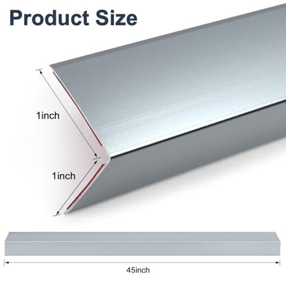 4PCS 45" Aluminum Metal Corner Protectors (4 Count)