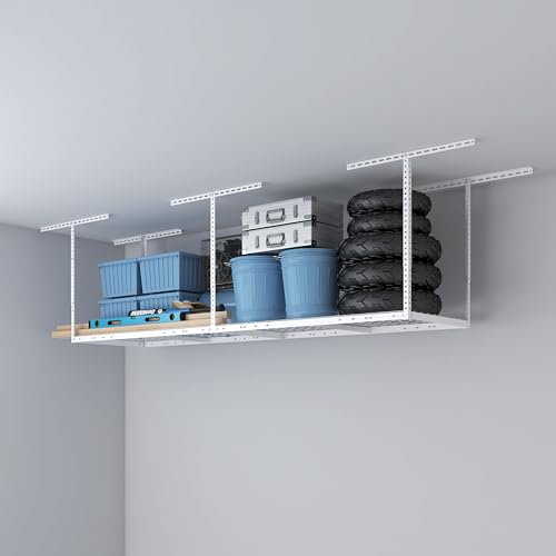 2x8ft Overhead Ceiling Garage Storage Rack