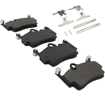 Rear Semi Metallic Brake Pads